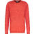 Curtis Sweater Paprika L Bamboo r-neck 