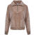 Lizzie Sweater Sand S Half-Zip corduroy stretch 