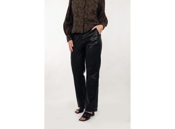 Madelyn Pants Black L Leather stretch pant 