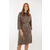 Ebanie Dress Brown S Knit dress with belt 