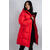 Laya Down Parka Lipstick Red M Down padded parka 