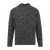 Perot Sweater Charcoal M Teddy knit mock neck 