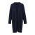 Niva Cardigan Navy M Long merino wool cardigan 