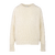 Majken Sweater Cream M Loose crewneck 