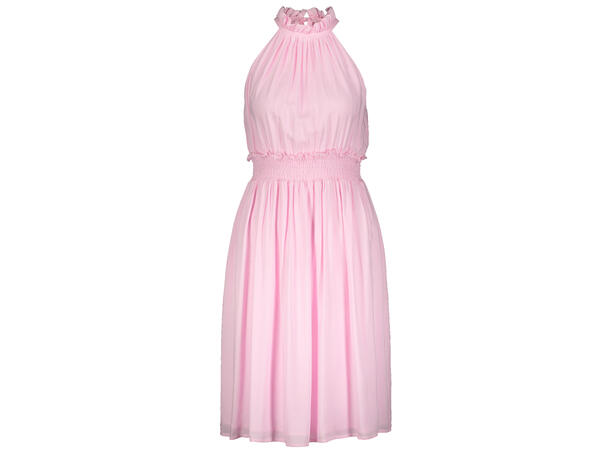 Margit Dress Lilac Snow XS Halterneck viscose dress 
