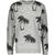 Wilder R-neck Sweatshirt Lt.grey mel XL Palm Tree AOP sweat 